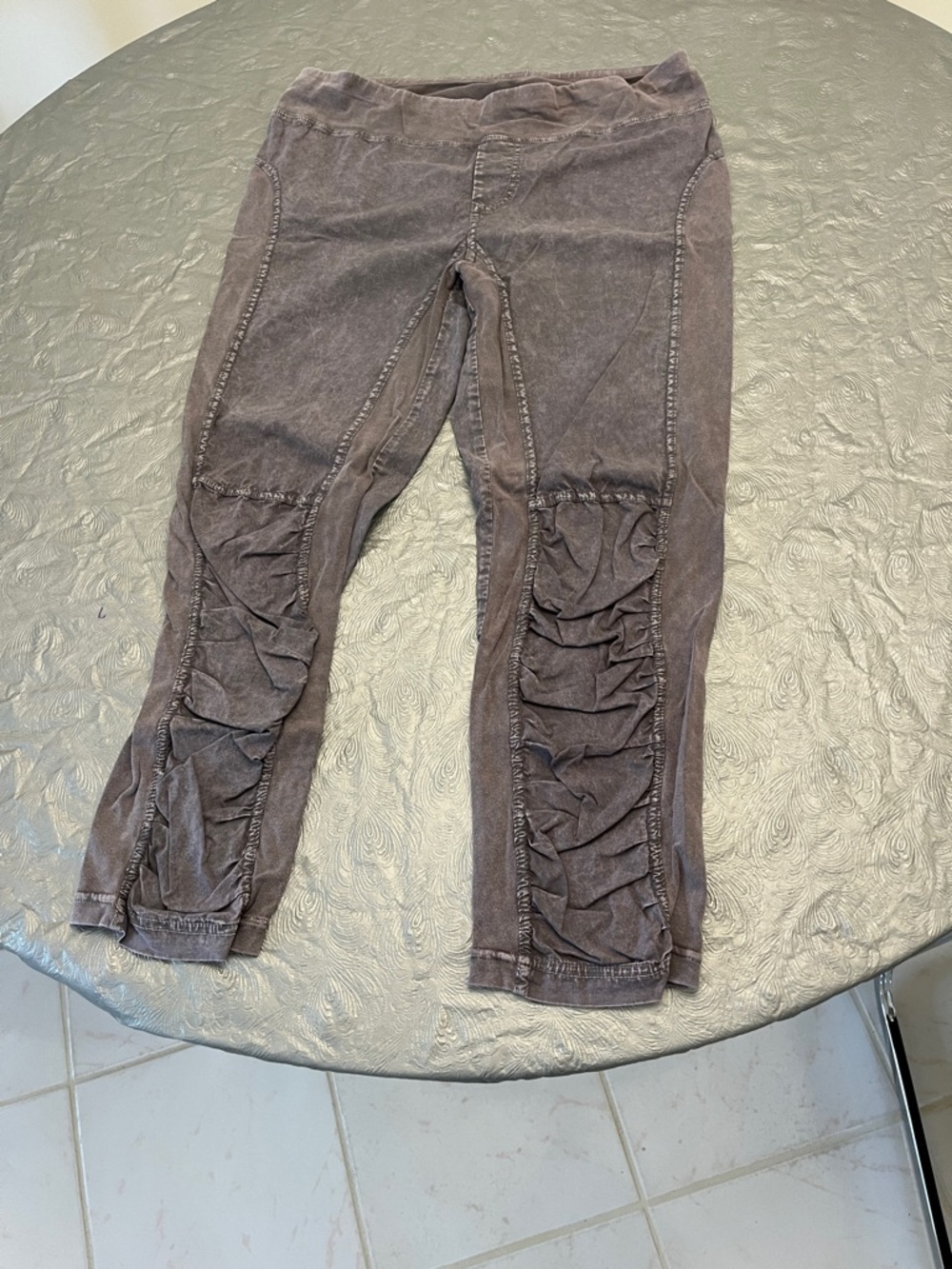 XCVI Wearables ruched capri pants-S